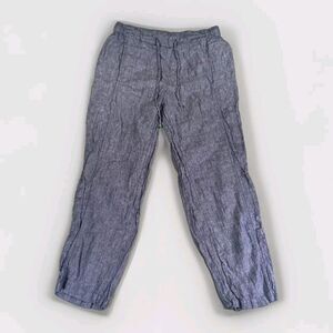 Coldwater Creek Blue Cropped Ankle Pants
